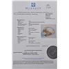 Image 3 : 14kt yellow and white gold diamond ring set with .40ct brilliant white round center diamond and .08c