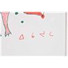 Image 2 : Two original coloured pen and pencil drawings including two stylized birds signed in syllabic ( Ikaj