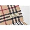 Image 2 : Burberry 50% wool and 50% cashmere scarf