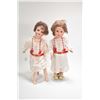 Image 1 : Two antique dolls including bisque head A.M 390 on composition body and a composition doll, both 18"