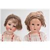 Image 2 : Two antique dolls including bisque head A.M 390 on composition body and a composition doll, both 18"