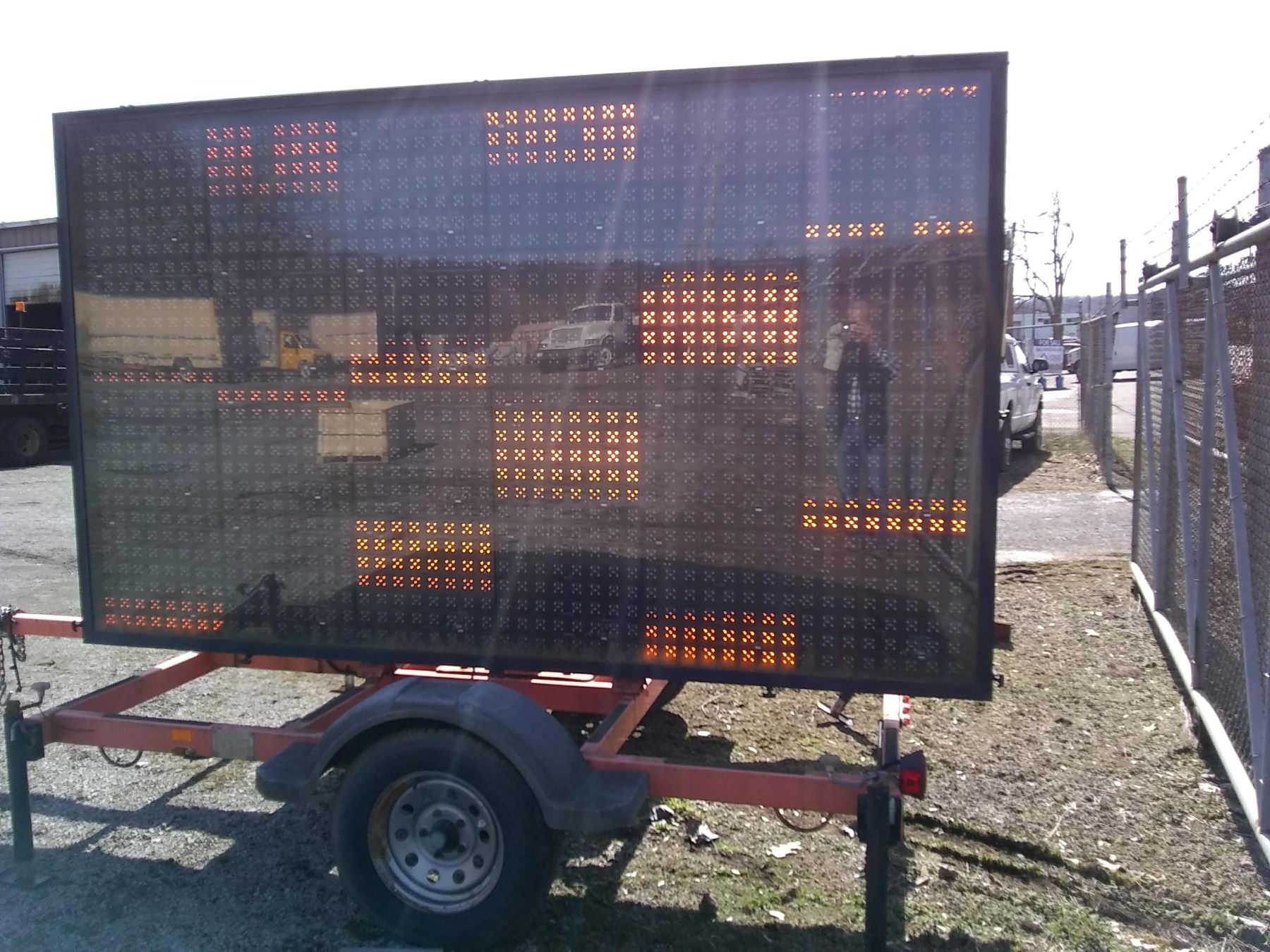 Precision Solar Message Traffic Control Board