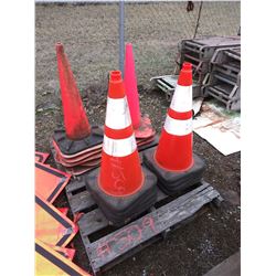 Pallet Of Asst Traffic Control Cones