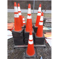 35"  " JBC Traffic Control Cones (Like New)
