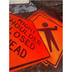 36 x 36 Large PVC Core-Board Traffic Control Asstmt