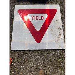 48 x 48 Yield Sign