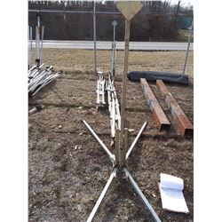 Korman Spring Loaded Base  Sign Stands (Like New ) x 7