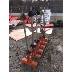 Eastern Metal USA Sign Stands w Barricade Mounts