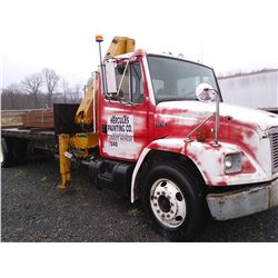 FREIGHTLINER FL70 MED CONVENTIONAL W KNUCKLE BOOM