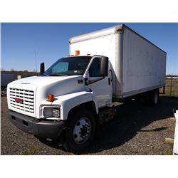 GMC  C7500 FREIGHT BOX STRAIGHT TRUCK