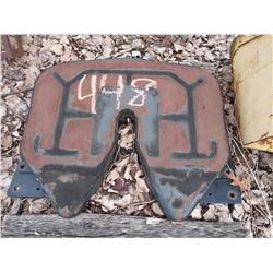 5TH WHEEL PLATE FOR TRACTOR