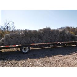 15 X ROLLS 6 FT x APPROX 50 FT USED FENCING