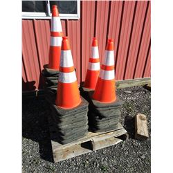 35" JBC Traffic Control Cones (Like New)