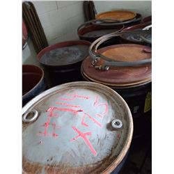 DRUMS OF SANDBLASTING GRIT / / FULL