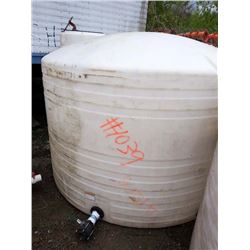 1500 GALLON STORAGE TANK