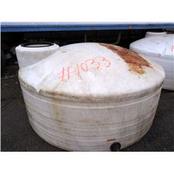 1000 GALLON STORAGE TANK