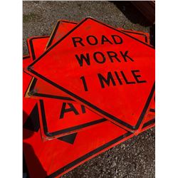 Assorted 48x48 Road Signs