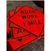 Image 1 : Assorted 48x48 Road Signs
