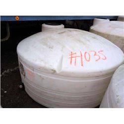 1000 GALLON STORAGE TANK