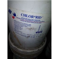 LOT OF CHLOR*RID LIQUID SOLUBLE SALT REMOVER