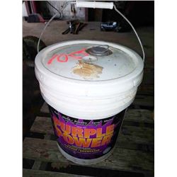 NEW (FULL), 5 GALLON PURPLE POWER INDUSTRIAL CLEANER / DEGREASER