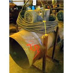 COMMERCIAL PORTABLE FAN, WORKS