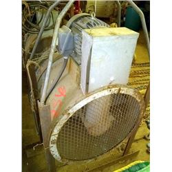 COMMERCIAL PORTABLE FAN, WORKS