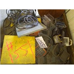 LOT OF PORTABLE INDUSTRIAL WORK LIGHTS