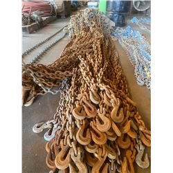 8 FT. LENGTH - 3/8 IN. CHAIN W/ HOOKS