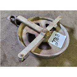 LARGE 12 INCH PULLEY