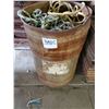 Image 2 : 55 GALLON DRUM OF VARIOUS SIZED ROPE
