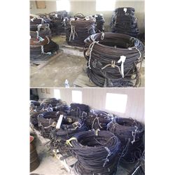 62 X PALLETS OF ASST CABLE(STORED INSIDE) ( APROX 2.5 SEMI TRAILER LOADS)