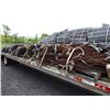 Image 3 : 20 PALLETS OF ASST CABLE ON DROP DECK TRAILER