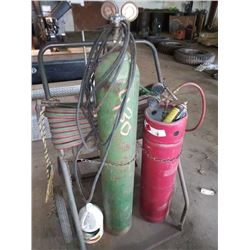 BURNING SET, TANKS INCLUDED