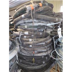 SKID OF INDUSTRIAL SANDBLASTING HOSE w/ FITTINGS