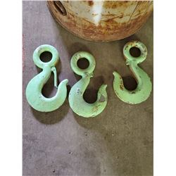 LARGE 11 TON HOOKS