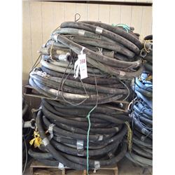 SKID OF INDUSTRIAL SANDBLASTING HOSE w/ FITTINGS