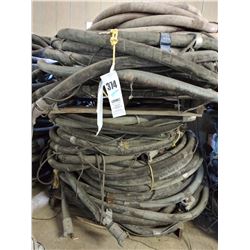 SKID OF INDUSTRIAL SANDBLASTING HOSE w/ FITTINGS