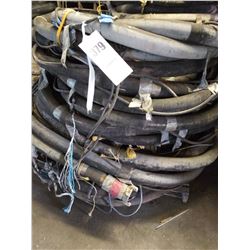 SKID OF INDUSTRIAL SANDBLASTING HOSE w/ FITTINGS