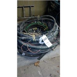 SKID OF INDUSTRIAL SANDBLASTING HOSE w/ FITTINGS