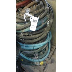 SKID OF INDUSTRIAL SANDBLASTING HOSE w/ FITTINGS