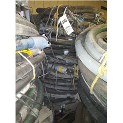 SKID OF INDUSTRIAL SANDBLASTING HOSE w/ FITTINGS