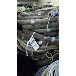 SKID OF INDUSTRIAL SANDBLASTING HOSE w/ FITTINGS