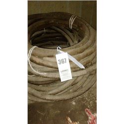 COIL OF BLAST HOSE