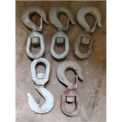 hooks with swivel bottom