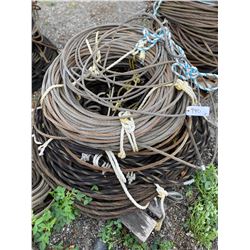 5/8” and 1/2” Wire cable