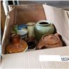 Image 1 : BEAN CROCK AND POTTERY JUGS