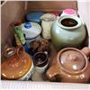 Image 2 : BEAN CROCK AND POTTERY JUGS