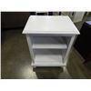 Image 1 : SMALL PAINTED WHITE NIGHT STAND