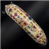 Image 1 : Natural Fancy Color Sapphire 163.14 Cts Bangle